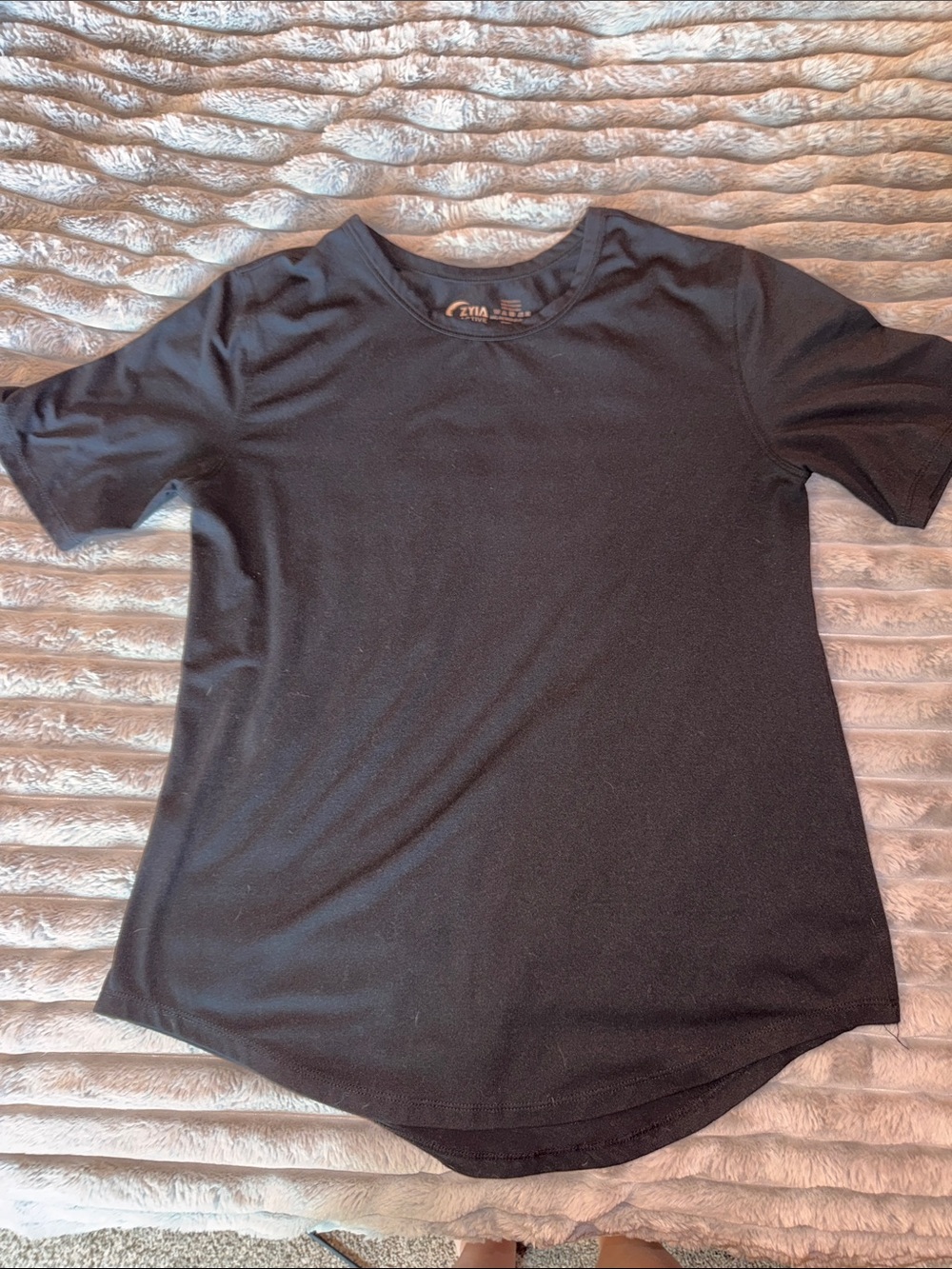 Zella Women’s Black Short Sleeve Tee